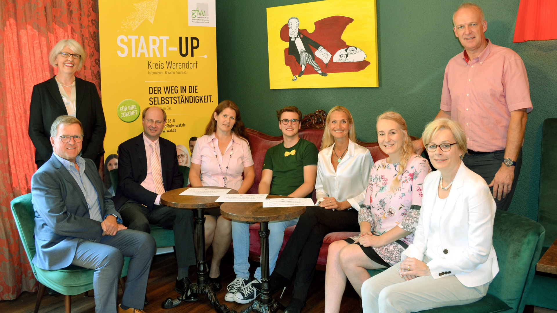 Gründerstipendium Kreis-Warendorf, Anja Samulewitsch von kommunikativ ist Coach für das Start-Up Unternehmen lemontree von Anne Schult